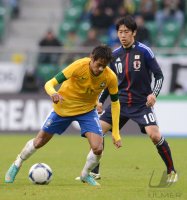 FUSSBALL INTERNATIONAL:   Japan - Brasilien