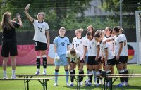Fussball International Euro 2025,
Mannschaftsfoto Deutsche Frauen Nationalmannschaft