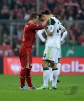 FUSSBALL DFB POKAL  Saison 2012/2013:  FC Bayern Muenchen - VfL Wolfsburg