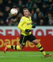 Fussball, 1. Bundesliga12/13: Werder Bremen - Borussia Dortmund