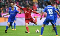 Fussball 1. Bundesliga Saison 15/16: FC Bayern Muenchen - SV Darmstadt 98