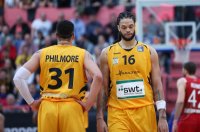 Basketball 1. Bundesliga 16/17 Hauptrunde: Walter Tigers Tuebingen - FC Bayern Muenchen