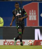 Fussball, 1. Bundesliga  Saison 2014/2015: Hamburger SV - SV Werder Bremen