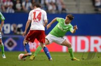 Fussball, 1. Bundesliga Saison 2012/2013: Hamburger SV - VfL Wolfsburg