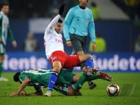 FUSSBALL, EUROPA LEAGUE GRUPPENPHASE: Hamburger SV - Rapid Wien