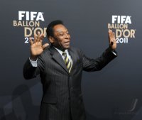 Fussball International FIFA Ballon d Or 2011: Pele (Brasilien)