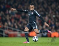 FUSSBALL INTERNATIONAL CHL ACHTELFINALE 12/13: Luiz Gustavo (FC Bayern Muenchen)