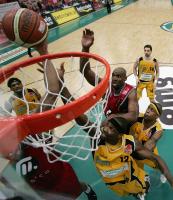 Bsaketball 1. Bundesliga Walter Tigers Tuebingen 57-66 Artland Dragons  