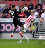 Fussball 1. Bundesliga  Saison  2025/2026  28. Spieltag SC Freiburg - FC Bayern Muenchen