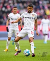 Fussball 1. Bundesliga Saison 21/22: FC Bayern Muenchen - Bayer 04 Leverkusen