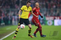 FUSSBALL DFB POKAL  Saison 2012/2013:  FC Bayern Muenchen - Borussia Dortmund