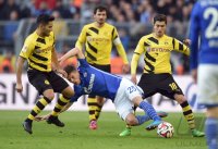 Fussball, 1. Bundesliga  Saison 2014/2015: Borussia Dortmund - Schalke 04