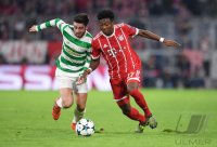 Fussball CHL 17/18 Gruppenphase: FC Bayern Muenchen - Celtic Glasgow
