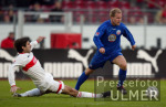 FUSSBALL 1. Bundesliga  Spielszene Stuttgart - Rostock