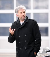 Oberbuergermeister Palmer hat die groesste Photovoltaikanlage Tuebingens offiziell in Betrieb genommen