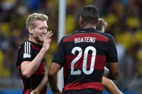 FUSSBALL WM 2014, HALBFINALE: Brasilien - Deutschland