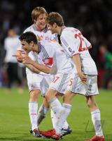 FUSSBALL  International CHL 2009/2010 :  JUBEL  FC Bayern  Muenchen