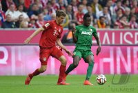 Fussball 1. Bundesliga Saison 14/15: FC Bayern Muenchen -  FC Augsburg