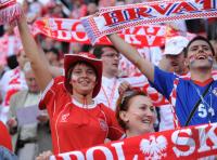 FUSSBALL EURO 2008: Polen - Kroatien