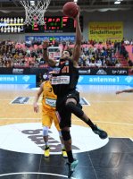 Basketball 1. Bundesliga 16/17 Hauptrunde: Walter Tigers Tuebingen - ratiopharm Ulm