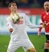 FUSSBALL, 1. BUNDESLIGA, 15. Spieltag: Leverkusen, REINARTZ Einzelaktion