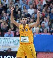 Basketball 1. Bundesliga 15/16 Hauptrunde: Walter Tigers Tuebingen - Telekom Baskets Bonn
