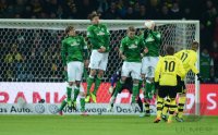 Fussball, 1. Bundesliga12/13: Werder Bremen - Borussia Dortmund