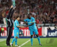 Fussball, Champions League: VfB Stuttgart - FC Barcelona