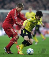 Fussball 1. Bundesliga, Saison 2011/2012:  FC Bayern Muenchen - Borussia Dortmund