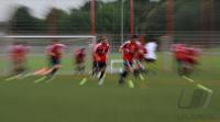 Fussball 1. Bundesliga: Training beim FC Bayern Muenchen