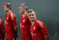 Fussball 1. Bundesliga 2012/2013:  Fototermin beim  FC Bayern Muenchen