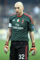 FUSSBALL SERIE A: Torwart Christian Abbiati (AC Mailand)