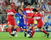 Fussball Euro 2008: Kroatien - Tuerkei