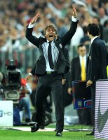 FUSSBALL SERIE A:  Trainer Antonio Conte (Juventus Turin)