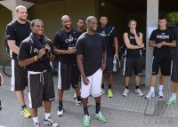 Basketball 1. Bundesliga  12/13:  Trainingsauftakt Walter Tigers Tuebingen