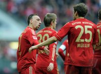 Fussball 1. Bundesliga, Saison 2011/2012:  FC Bayern Muenchen - TSG 1899 Hoffenheim
