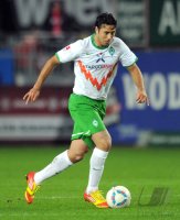 Fussball 1. Bundesliga, Saison 2011/2012:  Claudio Pizarro (SV Werder Bremen)