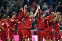 Fussball 1. Bundesliga Saison 15/16: FC Bayern Muenchen - Hertha BSC Berlin