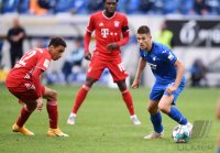 Fussball 1. Bundesliga Saison 20/21: TSG 1899 Hoffenheim - FC Bayern Muenchen