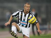 Fussball CHL Juventus-Rapid; Einzelaktion Pessotto