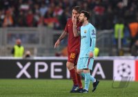 Fussball CHL 17/18 Viertelfinale: AS Rom - FC Barcelona