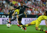 Fussball 1. Bundesliga, Supercup: FC Bayern Muenchen - Borussia Dortmund