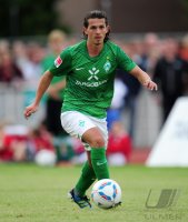 Fussball 1. Bundesliga, Testspiel: Werder Bremen, STEVANOVIC am Ball