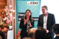 Politik, Wahlkampf Landtagswahlkampf 2026 CDU; Daniel Guenther