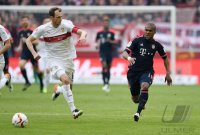 Fussball 1. Bundesliga Saison 15/16: VfB Stuttgart - FC Bayern Muenchen