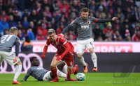 FussFussball  1.Bundesliga   Saison 17/18: FC Bayern Muenchen - FC Augsburg