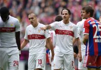 Fussball 1. Bundesliga Saison 14/15: FC Bayern Muenchen - VfB Stuttgart