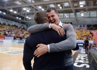 Basketball 1. Bundesliga  13/14  Walter Tigers Tuebingen - Phoenix Hagen