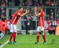 Fussball 1. Bundesliga Saison 16/17: FC Bayern Muenchen - Borussia Moenchengladbach