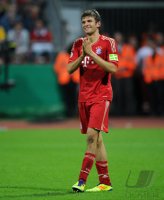 FUSSBALL, DFB Pokal 1. Hauptrunde: Eintracht Braunschweig - Bayern Muenchen